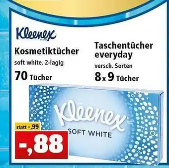 Thomas Philipps Kleenex Kosmetiktücher Oder Taschentücher Everyday Angebot