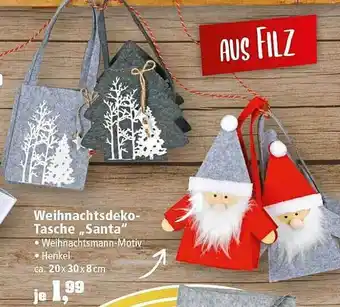 Thomas Philipps Weihnachtsdeko-tasche „santa“ Angebot