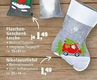 Thomas Philipps Flaschen-geschenktasche Oder Nikolausstiefel Angebot