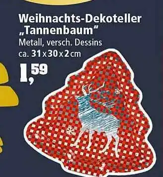 Thomas Philipps Weihnachts-dekoteller „tannenbaum“ Angebot