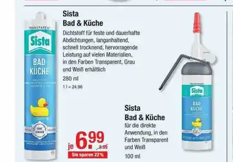 V Baumarkt Sista Bad & Küche Angebot