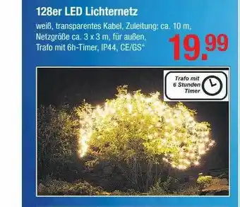 V Baumarkt 128er Led Lichternetz Angebot