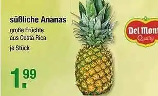 V Markt Süßliche Ananas Del Monte Angebot