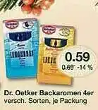 V Markt Dr Oetker Backaromen 4er Angebot