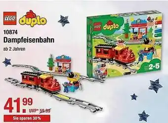 V Markt Lego Duplo 10874 Dampfeisenbahn Angebot