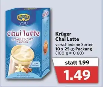 Combi Krüger Chai Latte 10x25g Angebot