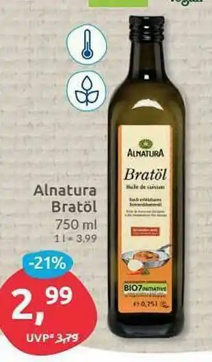 Budni Alnatura Bratöl Angebot