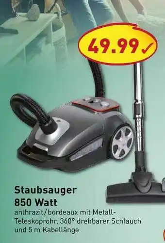 PicksRaus Staubsauger 850 Watt Angebot