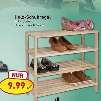 PicksRaus Holz-schuhregal Angebot