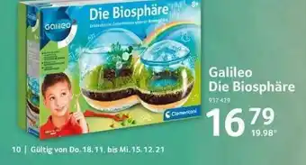 Selgros Galileo Die Biosphäre Angebot