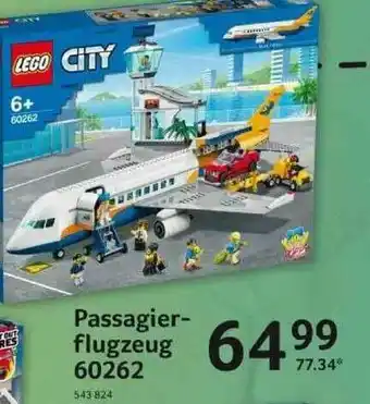 Selgros Lego City Passagier-flugzeug 60262 Angebot