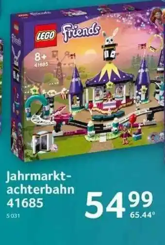 Selgros Lego Friends Jahrmarktachterbahn 41685 Angebot