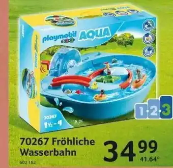 Selgros Playmobil 70267 Fröhliche Wasserbahn Angebot