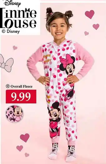 Woolworth Overall Fleece Minnie Mouse Disney Angebot