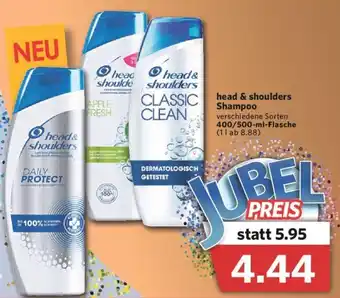 Combi Head & Shoulders Shampoo 400ml/500ml Angebot