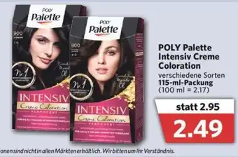 Combi Poly Palette Intensiv Creme Coloration 115ml Angebot