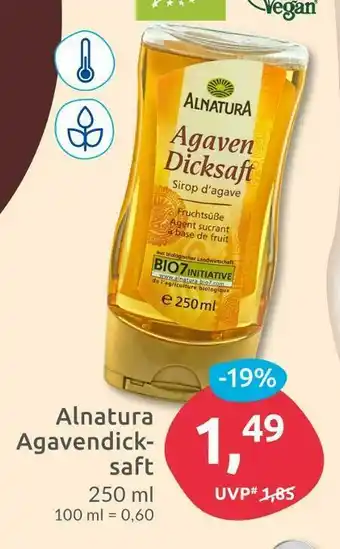 Budni Alnatura agavendicksaft Angebot