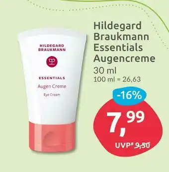 Budni Hildegard braukmann essentials augencreme Angebot