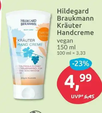 Budni Hildegard braukmann kräuter handcreme Angebot