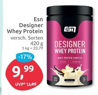 Budni Esn designer whey protein Angebot