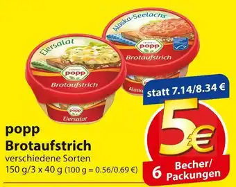 Famila Nord Ost Popp brotaufstrich Angebot