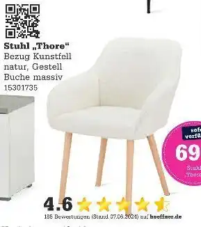Höffner Stuhl thore Angebot