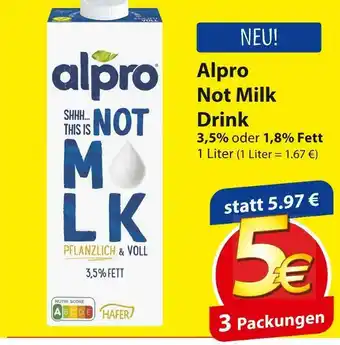 Famila Nord Ost Alpro not milk drink Angebot