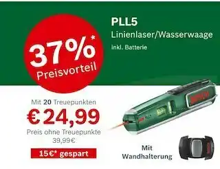 Famila Nord Ost Bosch pll5 linienlaser/wasserwaage Angebot