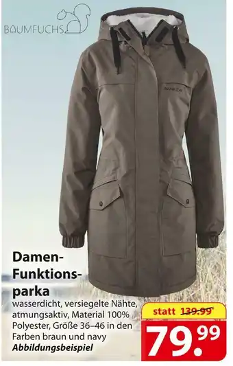 Famila Nord Ost Damen-funktionsparka Angebot