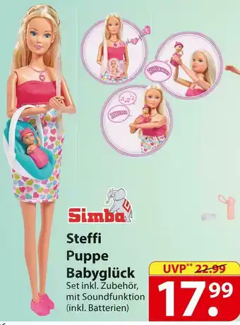 Famila Nord Ost Simba steffi puppe babyglück Angebot