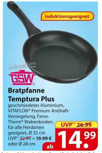 Famila Nord Ost Gsw bratpfanne temptura plus Angebot