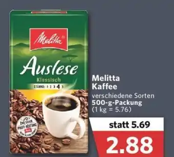 Combi Melitta Kaffee 500g Angebot