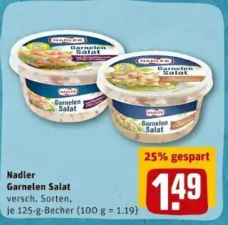 REWE Nadler garnelen salat Angebot