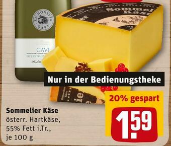 REWE Sommelier käse Angebot