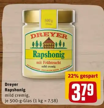 REWE Dreyer rapshonig Angebot