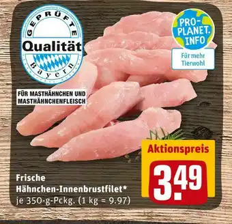 REWE Frische hähnchen-innenbrustfilet Angebot