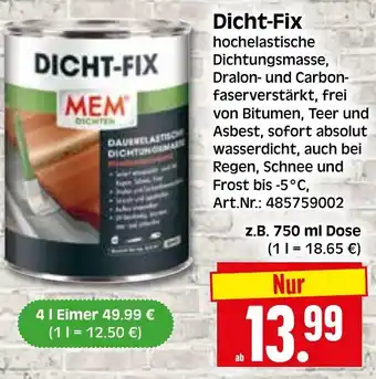 Herkules Baumarkt MEM Dicht-Fix Angebot