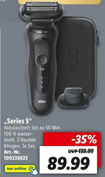 Lidl Braun series 5 rasierer Angebot