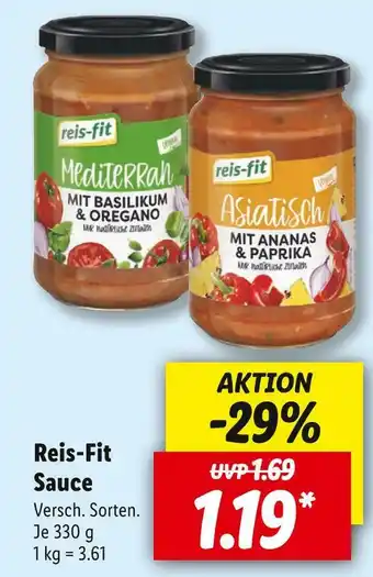 Lidl Reis-fit sauce Angebot