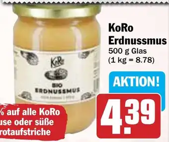 HIT KoRo Erdnussmus Angebot