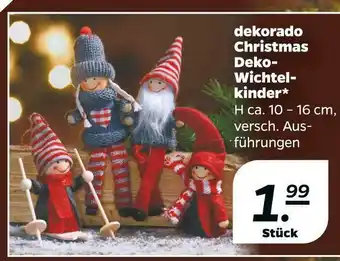 NETTO Dekorado christmas deko-wichtelkinder Angebot