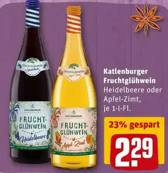 REWE Katlenburger fruchtglühwein Angebot
