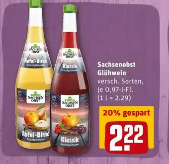 REWE Sachsenobst glühwein Angebot