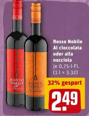 REWE Rosso nobile rotwein Angebot