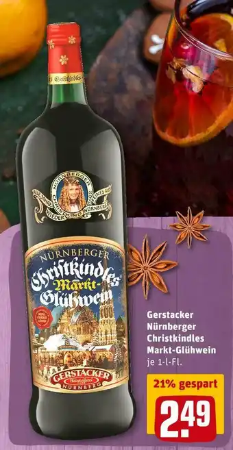 REWE Markt-glühwein Angebot