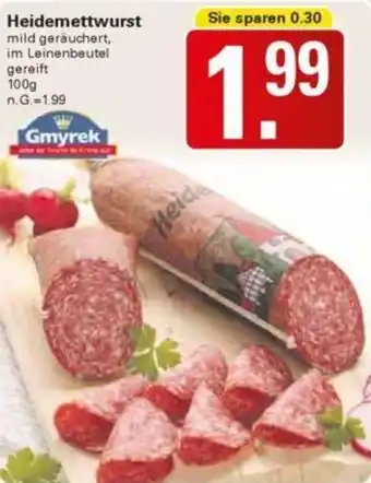 WEZ Gmyrek Heidemettwurst Angebot
