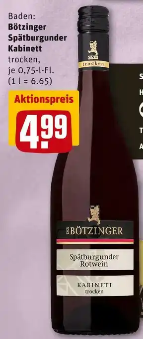 REWE Bötzinger rotwein Angebot