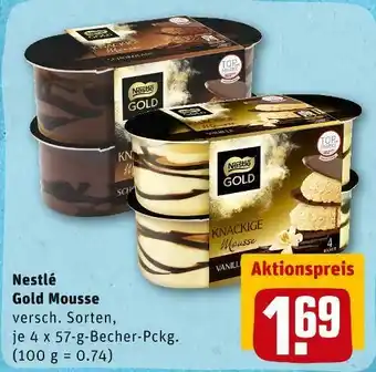 REWE Nestlé gold mousse Angebot