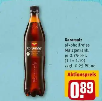 REWE Karamalz malzgetränk Angebot