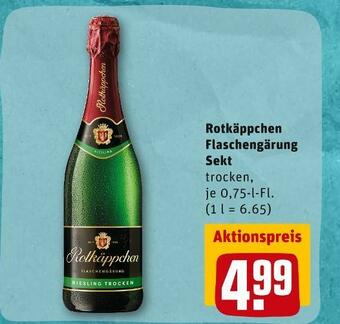 REWE Rotkäppchen flaschengärung sekt Angebot